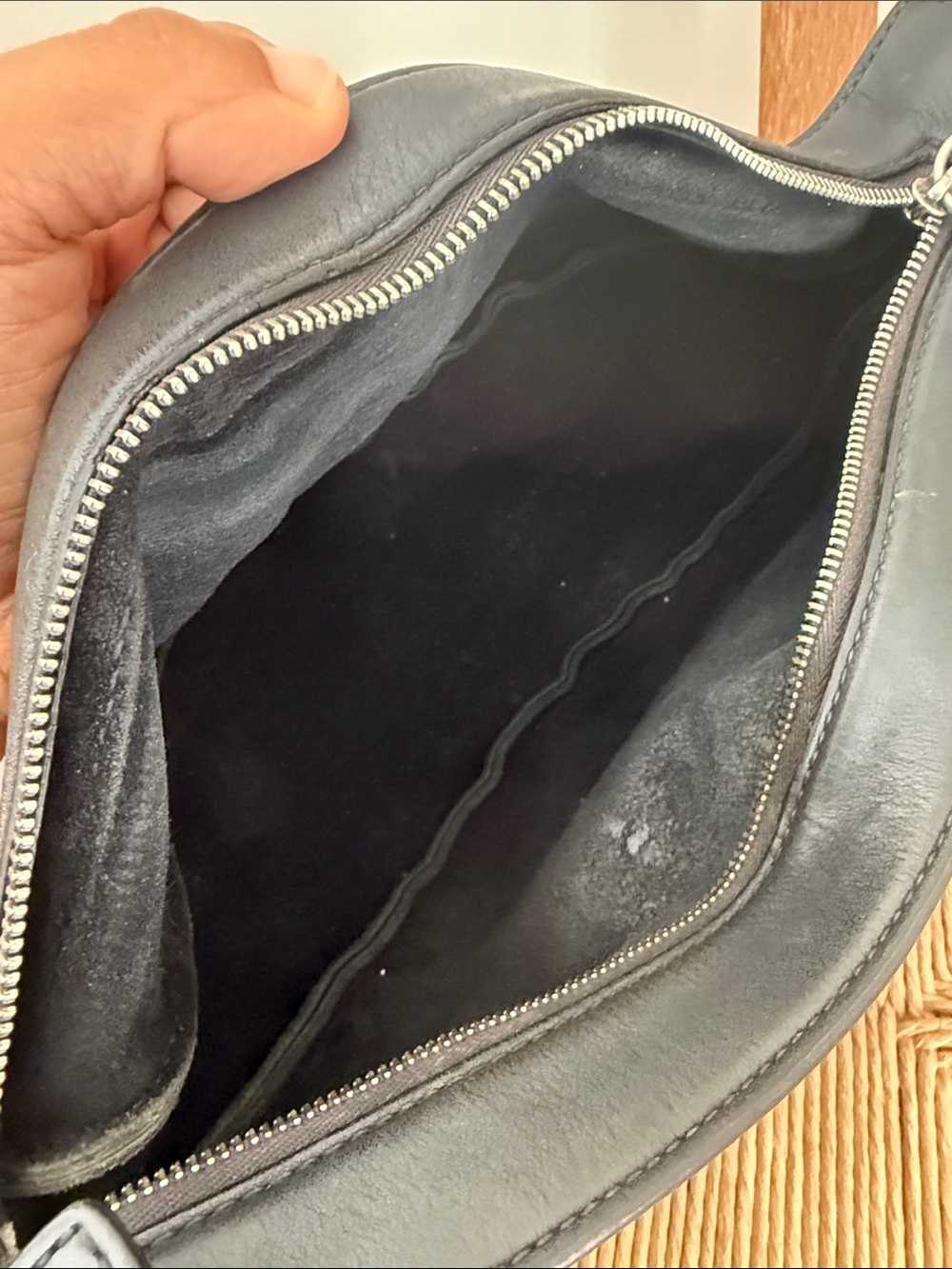The Row Slouchy Banana Crossbody Bag - Picture 5 of 9